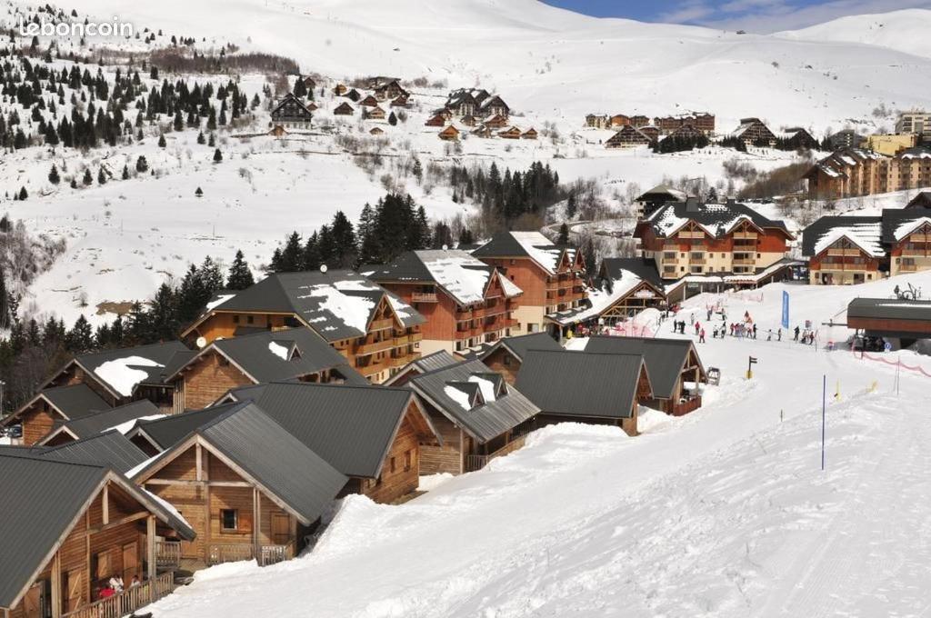 Saint Francois Longchamps Loc A La Montagne Avec Piscine Ete Hiver Vg23 מראה חיצוני תמונה